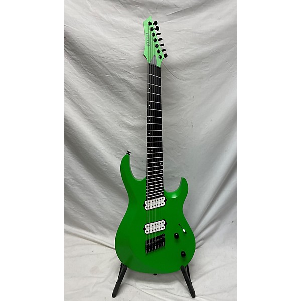 Used Used Kiesel Ares 7 Green Solid Body Electric Guitar