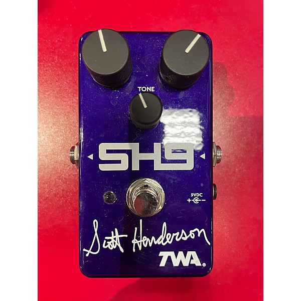 Used TWA SH9 Scott Henderson Signature Distortion Effect Pedal