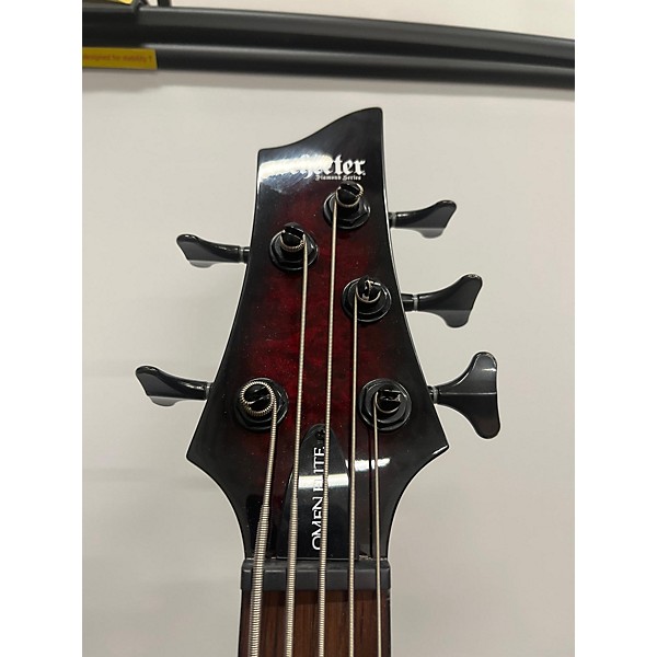 Used Schecter Guitar Research Omen 5 String ELITE Electric Bass Guitar