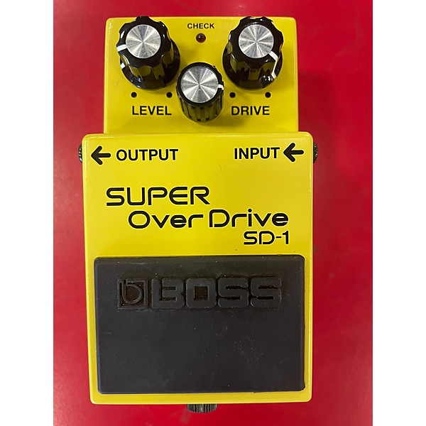 Used BOSS SD1 Super Overdrive Effect Pedal