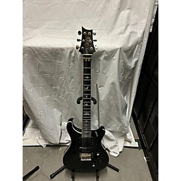 Used PRS Used PRS SE Custom 24 Black Solid Body Electric Guitar