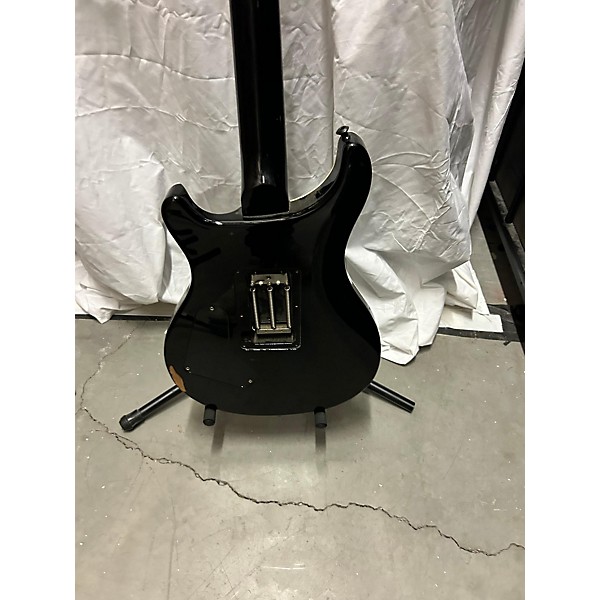 Used PRS Used PRS SE Custom 24 Black Solid Body Electric Guitar