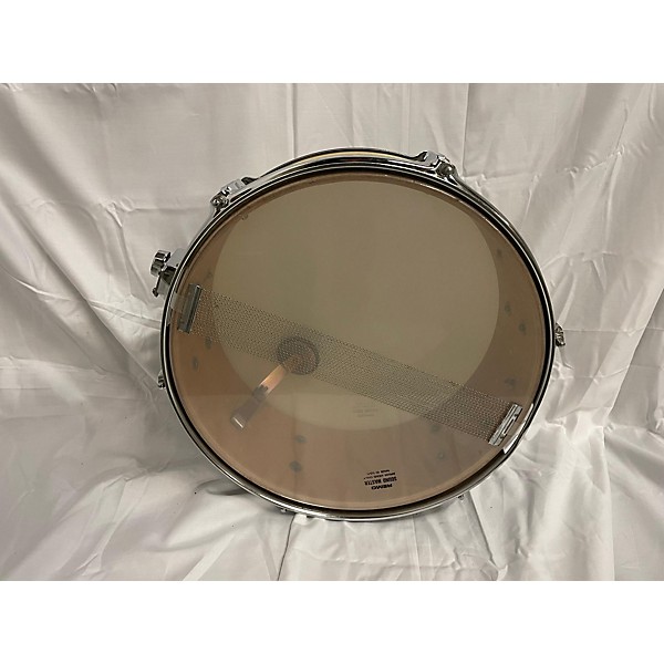 Used Used Tempro 5.5X14 Snare Drum White Marine