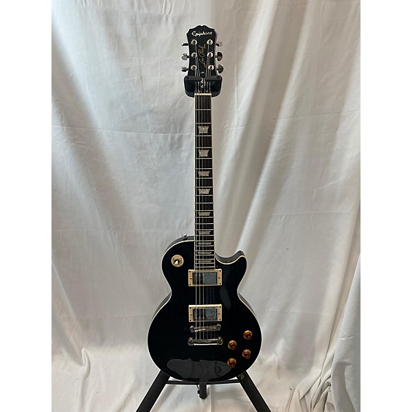 Used Epiphone Used Epiphone Les Paul Standard Black Solid Body Electric Guitar