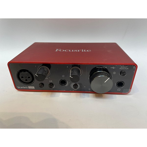 Used Focusrite Scarlett Solo Gen 3 Audio Interface