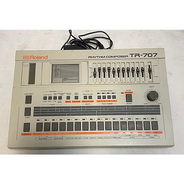 Used Roland TR-707 Sound Module