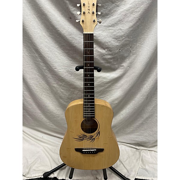 Used Luna Bamboo GAE 3/4 Scale Acoustic Guitar