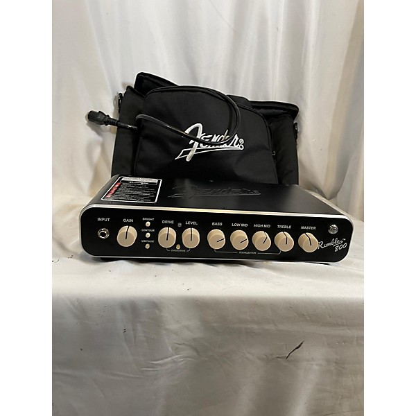 Used Fender Rumble 800 Bass Amp Head