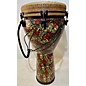 Used Remo Leon Mobley Designer Series Mutli-Mask Finish Djembe