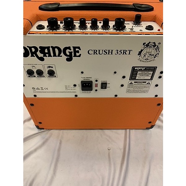 Used Orange Amplifiers Crush 35RT Guitar Combo Amp