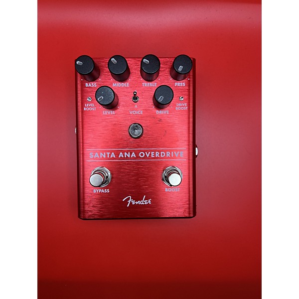 Used Fender SANTA ANA OVERDRIVE Effect Pedal