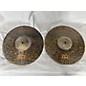 Used MEINL 14in Byzance EX Dry Medium Hi Hat Pair Cymbal thumbnail