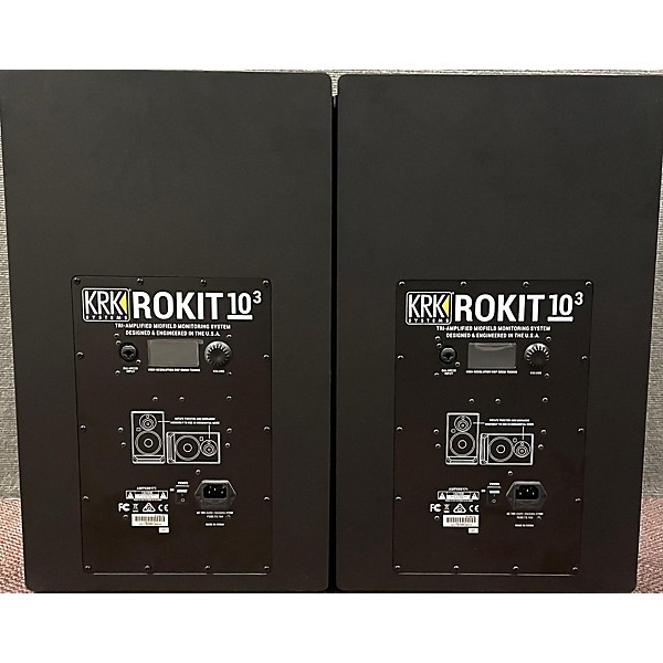 Used KRK RP10 ROKIT G4 3-Way Pair Powered Monitor