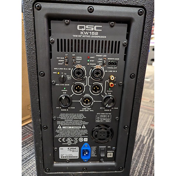 Used QSC KW152 15In 2-Way Powered Speaker