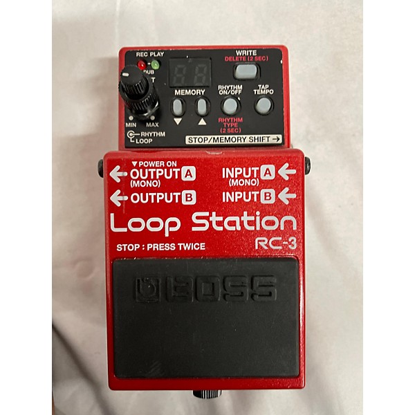 Used BOSS RC3 Loop Station Pedal | Guitar Center