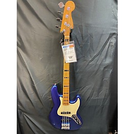 Used Fender Used Fender American Ultra Jazz Bass Blue Electric Bass Guitar