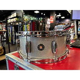 Used Gretsch Drums Used Gretsch Drums 5.5X14 Catalina Snare Drum Silver