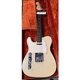 Vintage Fender Vintage 1969 Fender Telecaster LH With Strat Neck White Solid Body Electric Guitar