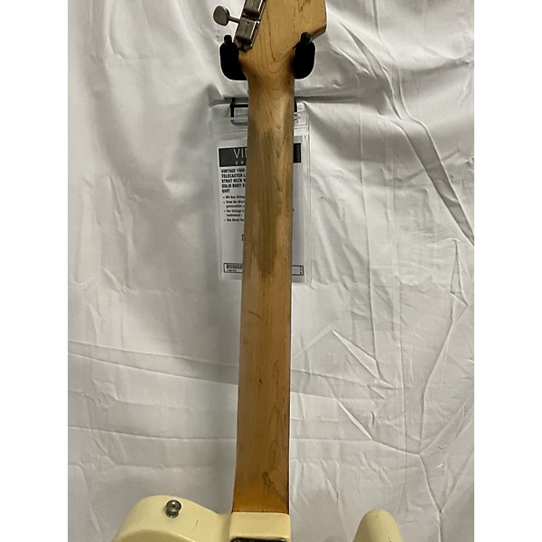 Vintage Fender Vintage 1969 Fender Telecaster LH With Strat Neck White Solid Body Electric Guitar