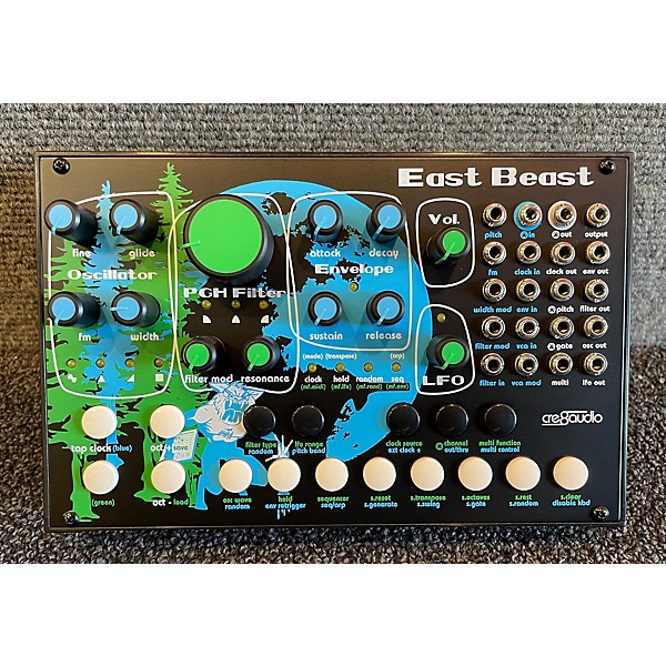 Used Cre8audio East Beast Semi Modular Synthesizer