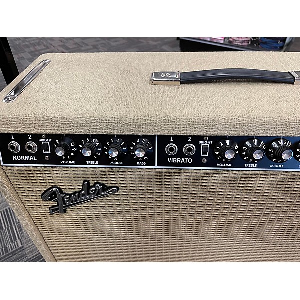 Used Fender 1965 Reissue Twin Reverb 85W 2x12 Tube Guitar Combo Amp