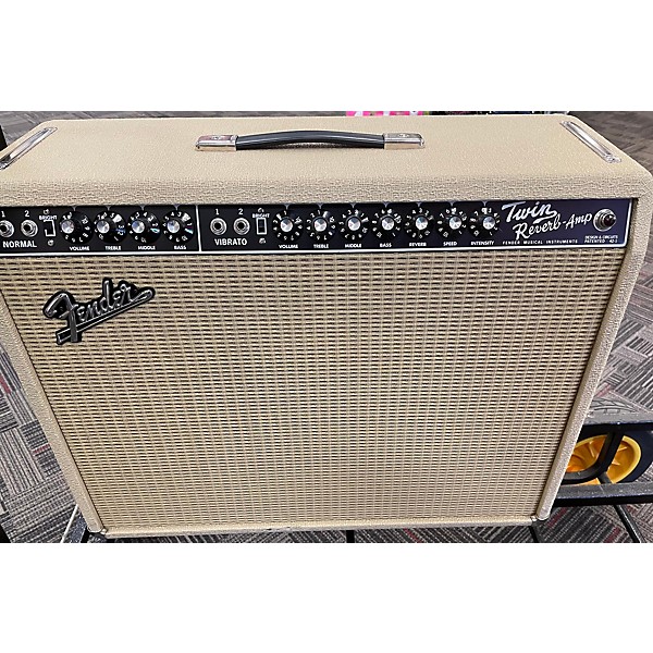 Used Fender 1965 Reissue Twin Reverb 85W 2x12 Tube Guitar Combo Amp