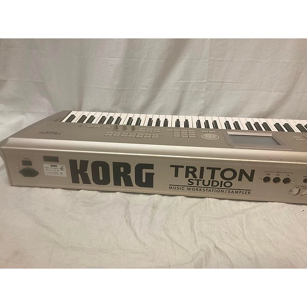 Used KORG Triton Studio 88 Key Keyboard Workstation