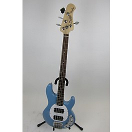 Used Sterling by Music Man Used Sterling By Music Man Sub Stingray Blue Electric Bass Guitar