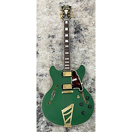 Used D'Angelico Used D'Angelico Deluxe Sstp Green Hollow Body Electric Guitar