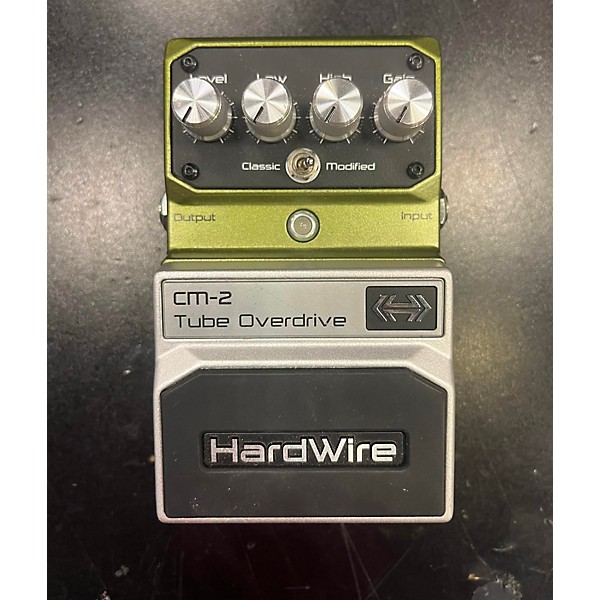 Used DigiTech HardWire Series CM2 Tube Overdrive Effect Pedal
