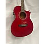 Used Used Ashland By Crafter AFCE-10 Candy Apple Red Acoustic Electric Guitar