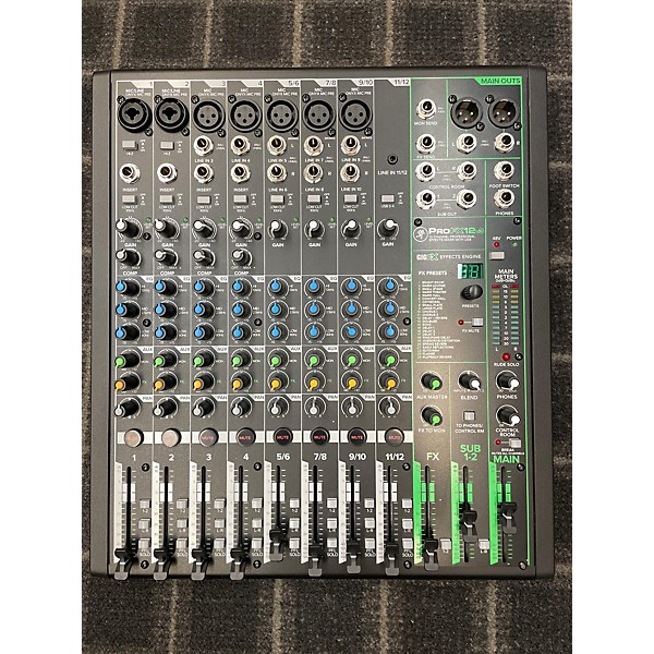 Used Mackie PROFX12V3 Unpowered Mixer