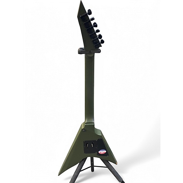 Used ESP Arrow MILITARY GREEN Solid Body Electric Guitar