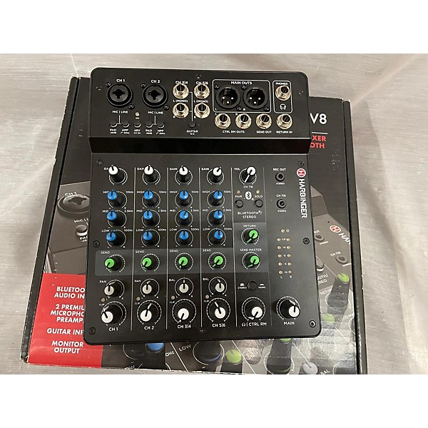 Used Harbinger Lv8 Unpowered Mixer