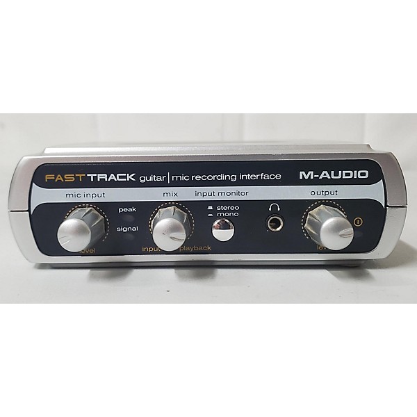 Used M-Audio Fast Track Audio Interface