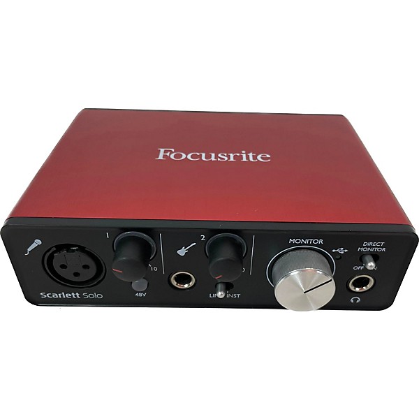 Used Focusrite Scarlett Solo Studio Gen 2 Audio Interface