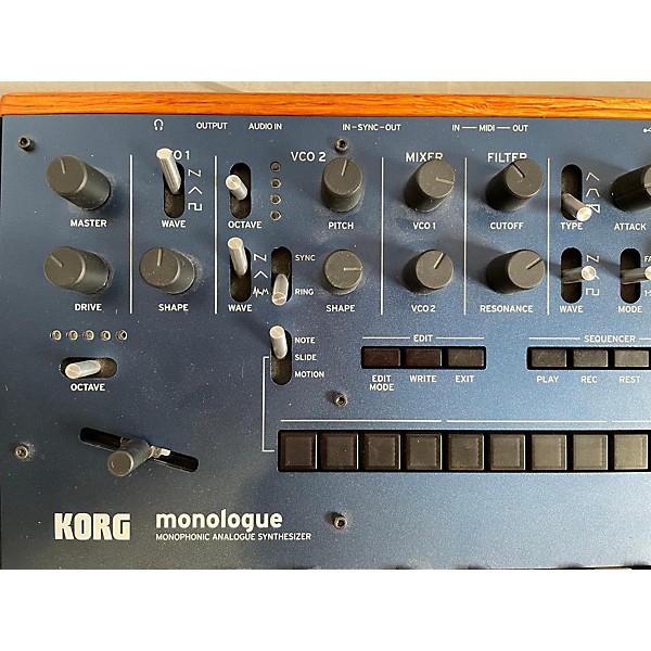 Used KORG Monologue Synthesizer