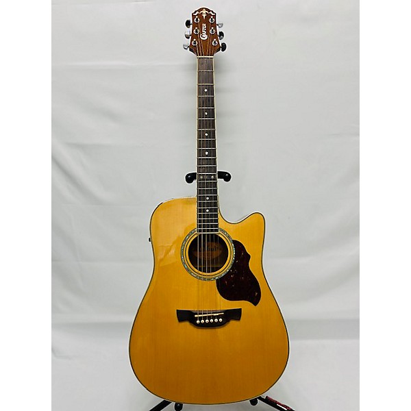 Used Crafter Guitars DE8/n Acoustic Electric Guitar