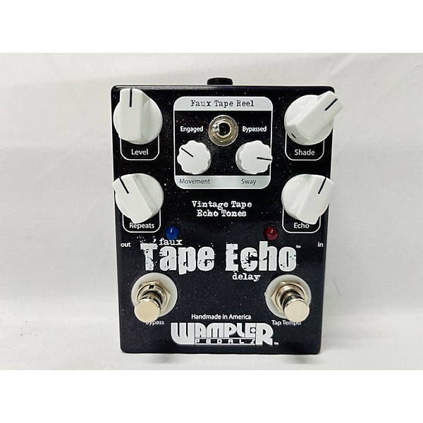 Used Wampler Faux Tape Echo Delay Effect Pedal