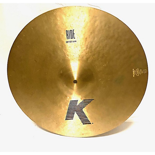 Used Zildjian 20in K Ride Cymbal