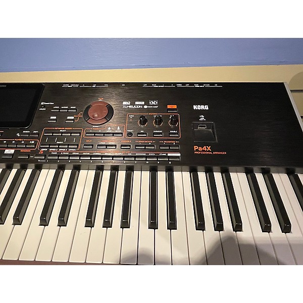 Used KORG Pa4X76 76 Key Arranger Keyboard