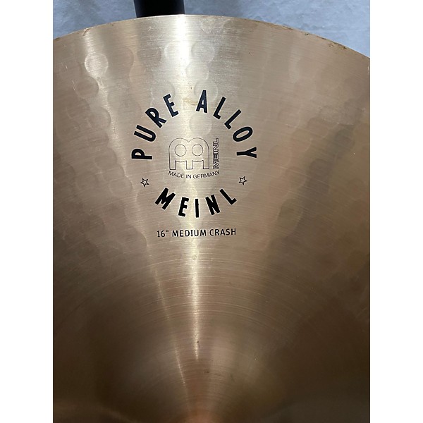 Used MEINL 16in Pure Alloy Medium Crash Cymbal