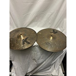 Used Zildjian Used Zildjian 15in CUSTOM SPECIAL DRY HI HAT PAIR Cymbal