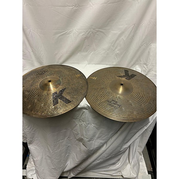 Used Zildjian Used Zildjian 15in CUSTOM SPECIAL DRY HI HAT PAIR Cymbal