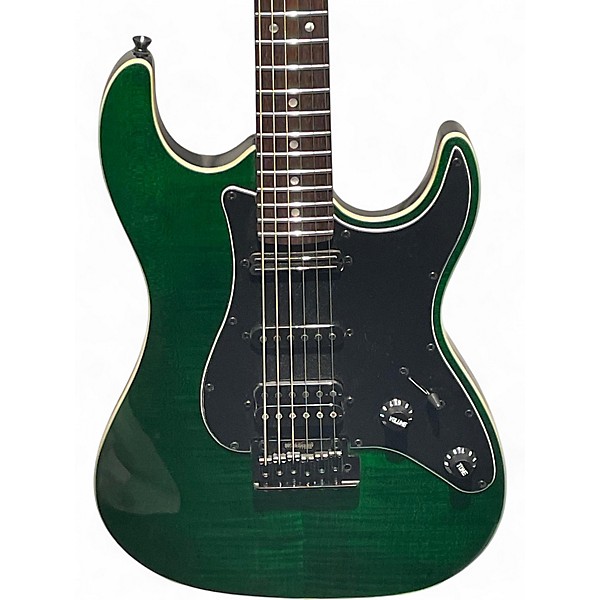 Used JET GUITARS JS450TGRR Green Solid Body Electric Guitar