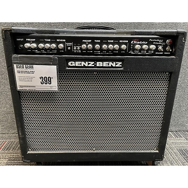 Used Genz Benz El Diablo Tube Guitar Combo Amp