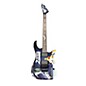 Used ESP LTD Kirk Hammett Signature White Zombie Solid Body Electric Guitar thumbnail