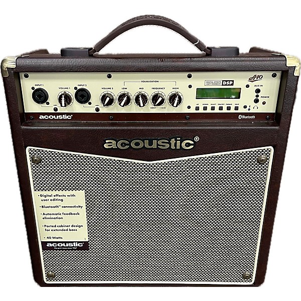 Used Acoustic A40 40W Acoustic Guitar Combo Amp