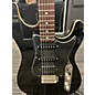 Used Used Deltatone S Style Black Solid Body Electric Guitar