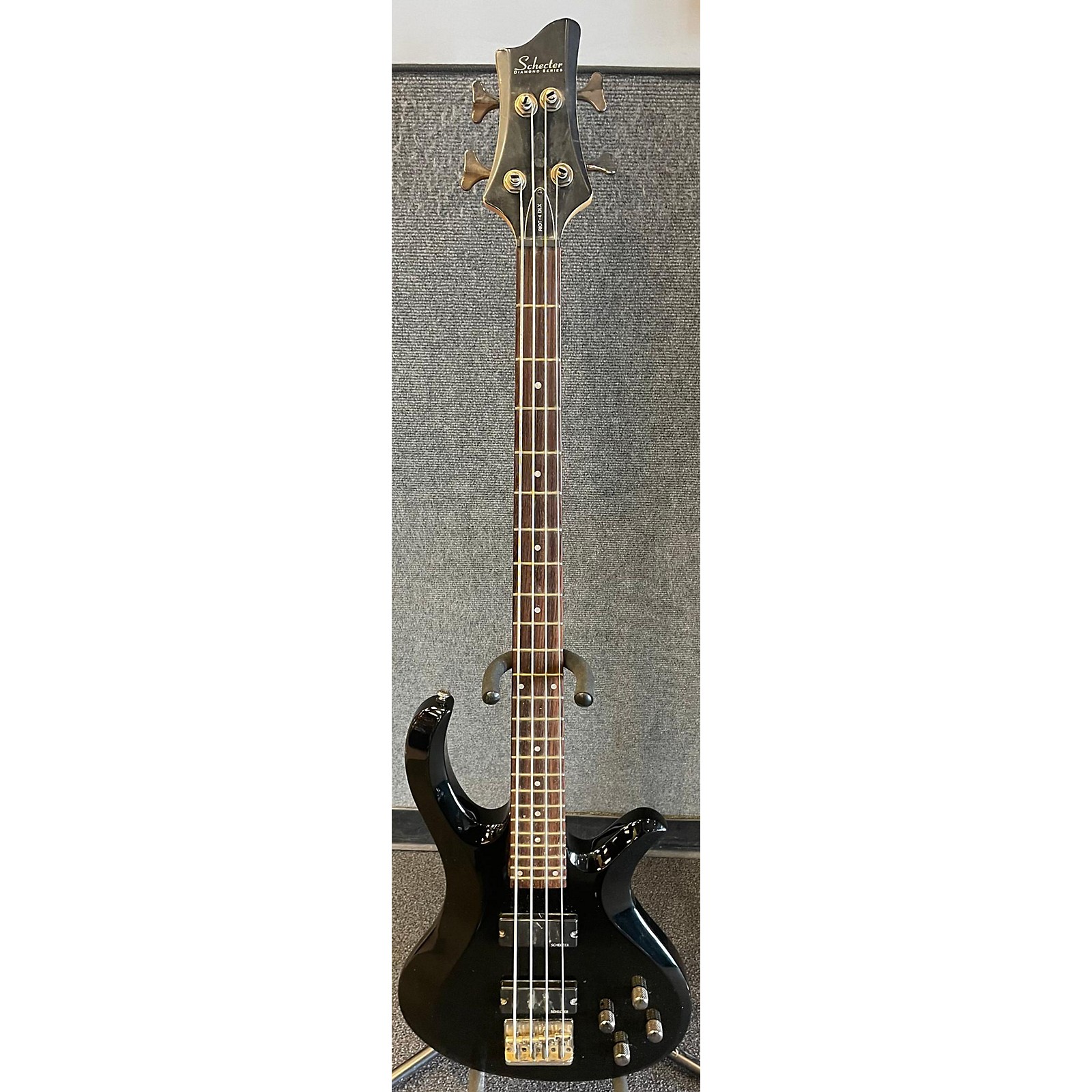 Used Schecter Guitar Research Riot 4 String Electric Bass Guitar Black Guitar Center 5389